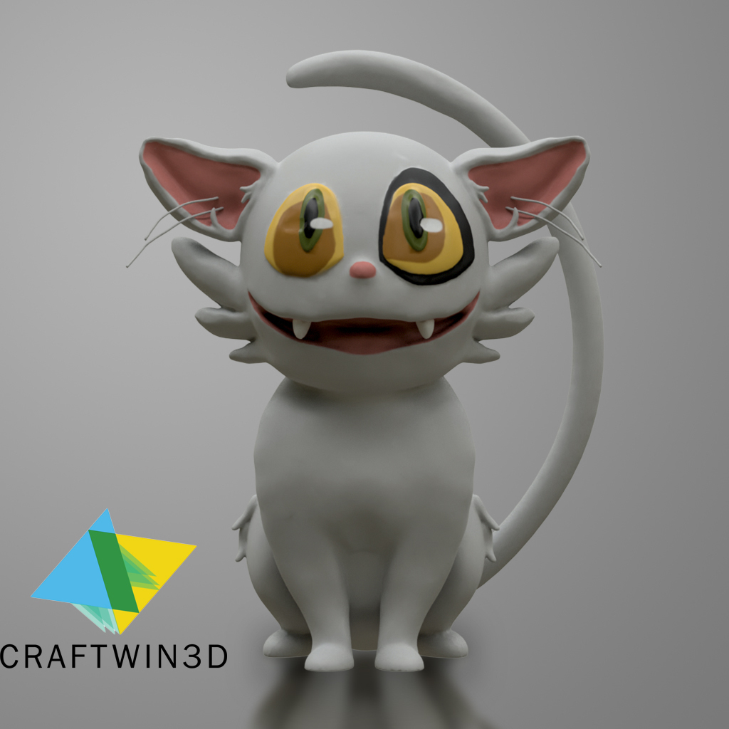 Suzume Cat Daijin 3D Model ??